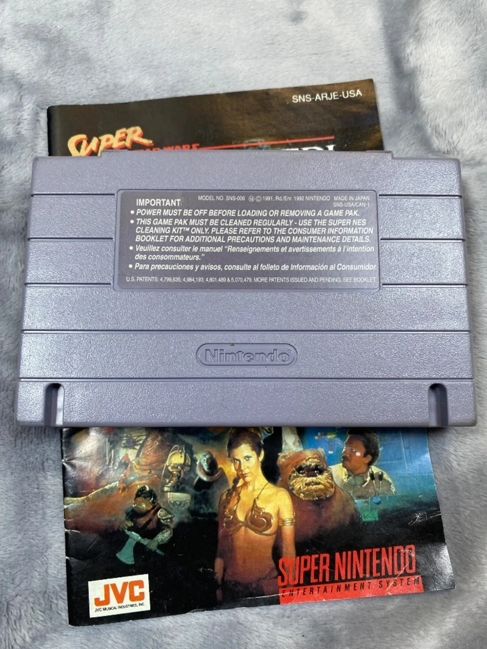 Super Star Wars, Super Return of the Jedi Super Nintendo SNES Game Lot
